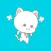 MiMi White Kitten Animated