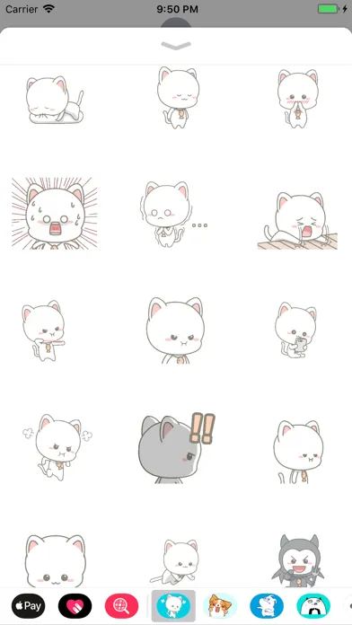 Captures d'écran de MiMi White Kitten Animated