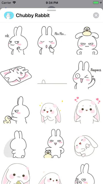 Скриншоты Chubby Rabbit Animated