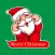 Santa Wishes Animated Stickers