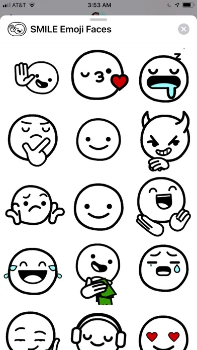 Zrzuty ekranu SMILE - Animated Emoji Faces