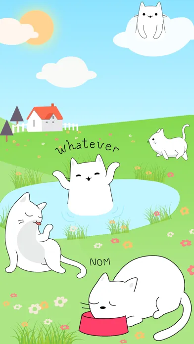 Скриншоты Yuki Neko - Animated Kitty Cat Fun Pet Stickers
