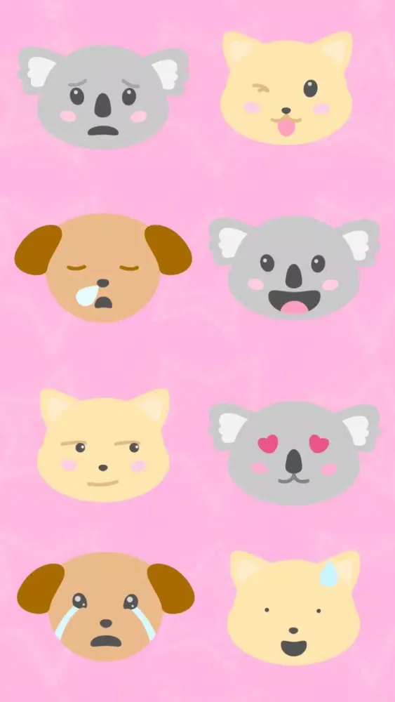 Animal Moji - Cute Pet Emojis应用截图