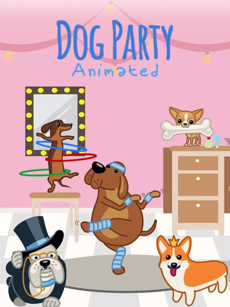 Tangkapan layar Dog Party - Funny Cute Dog Animated Stickers iPad 
