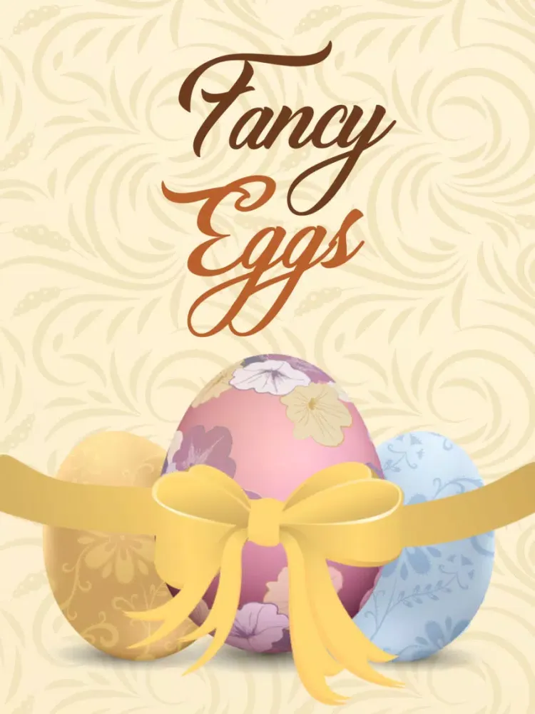 Fancy Eggs - Hand Painted Easter Eggs for Spring iPad Screenshots