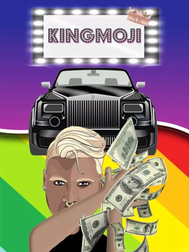 KingMoji - Adonis King Emojis iPad 应用截图