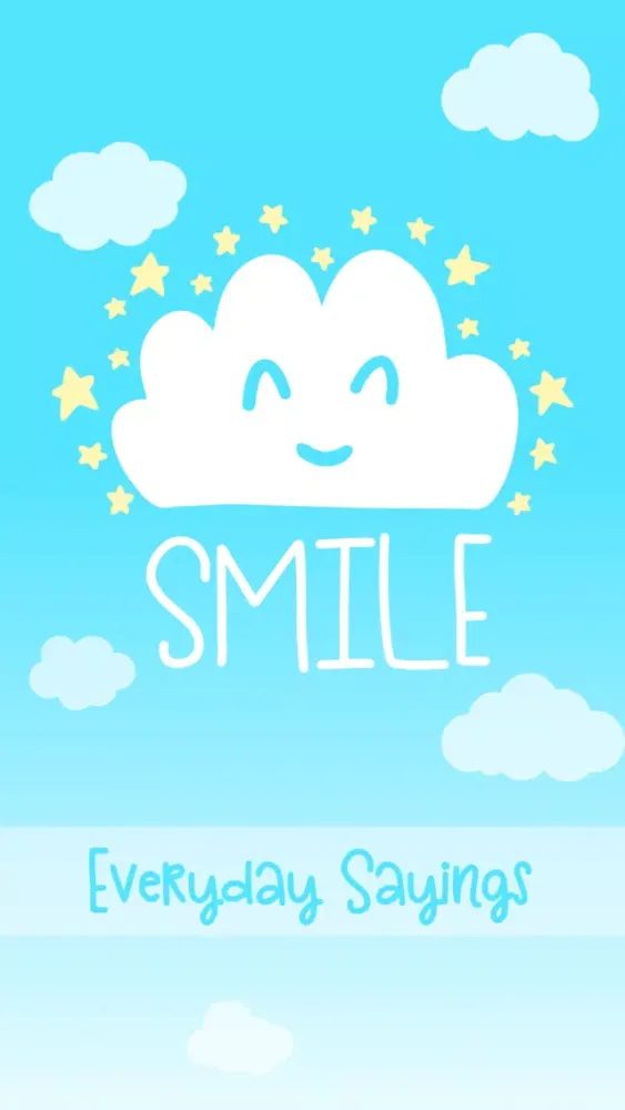 Tangkapan skrin Smile - Sweet Everyday Saying Stickers