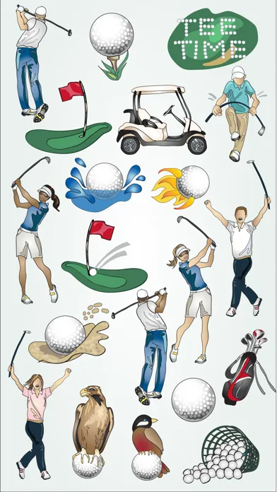 Golf Stickers & Emojis Screenshots