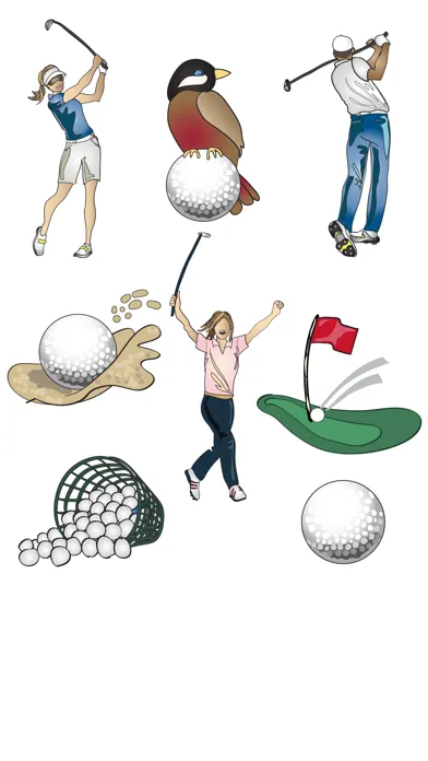 Golf Stickers & Emojis Screenshots