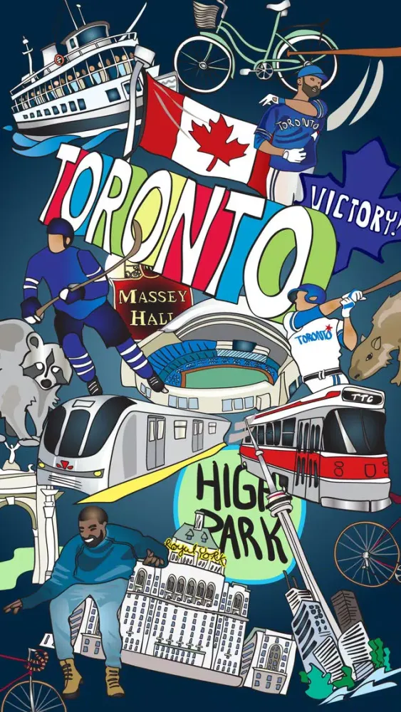 Captures d'écran de Toronto Stickers