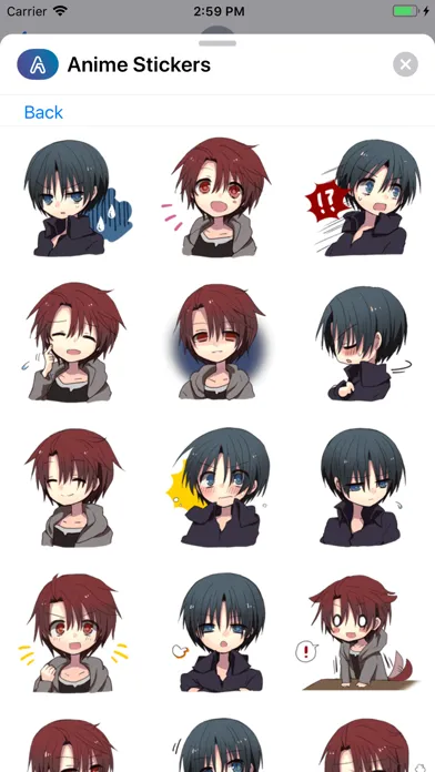 ภาพหน้าจอของ Anime °