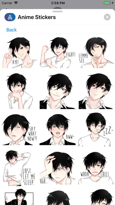 ภาพหน้าจอของ Anime °