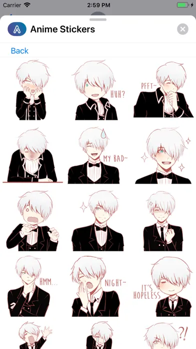 ภาพหน้าจอของ Anime °