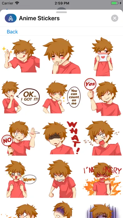 ภาพหน้าจอของ Anime °