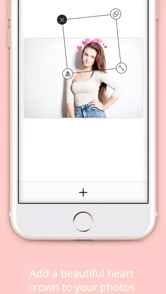 Photo Booth Heart Effect App to Photos - Crownify Screenshots