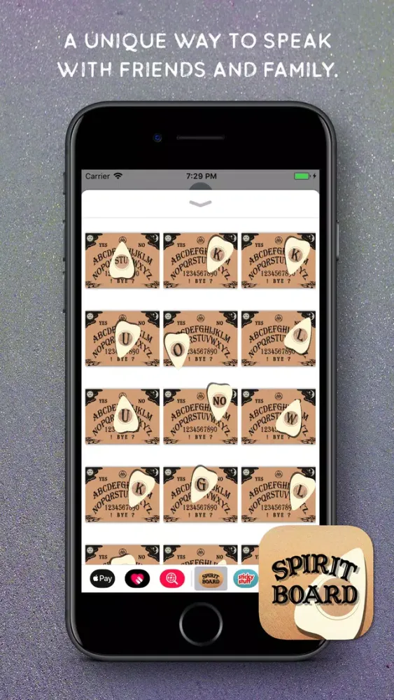 Скриншоты Spirit Board Animated Stickers