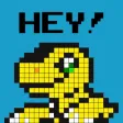 Digital Monsters Pixel Art: Sticker Pack