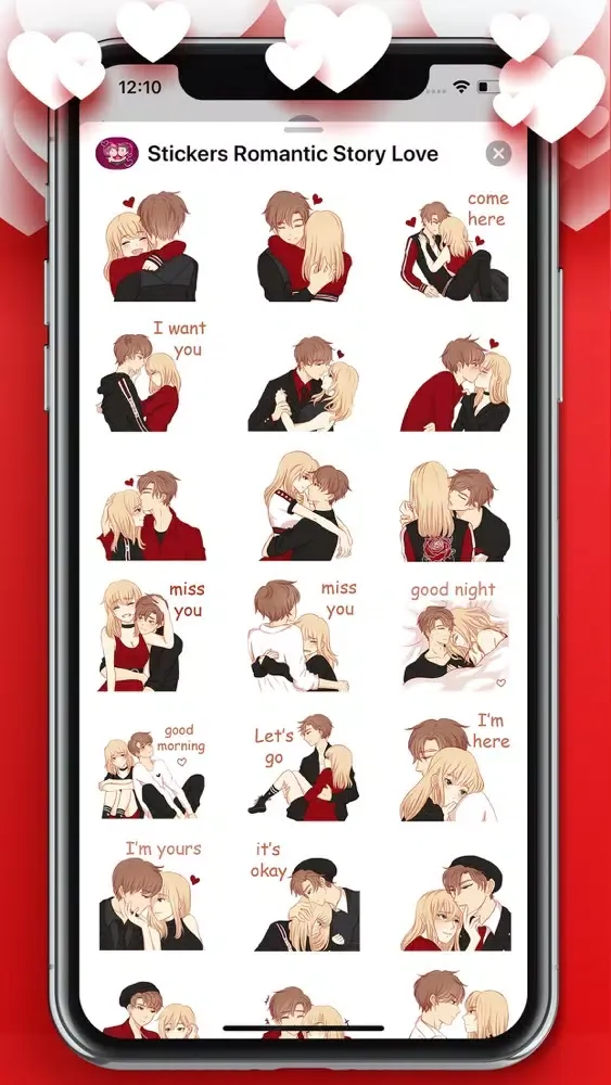 Animated Romantic Story Love স্ক্রিনশট