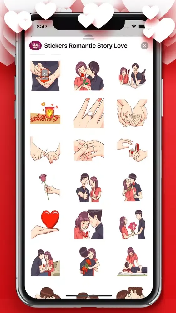Animated Romantic Story Love স্ক্রিনশট