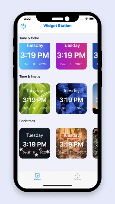 Zrzuty ekranu Widget Station