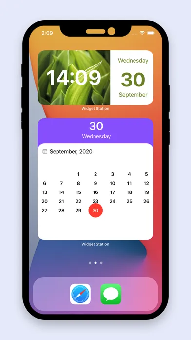 Zrzuty ekranu Widget Station