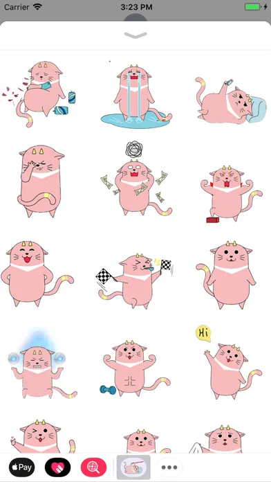 صور Alien Cat Animated Stickers