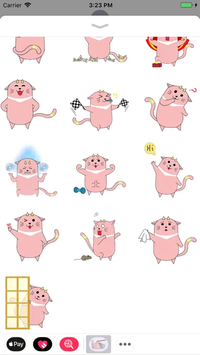 صور Alien Cat Animated Stickers