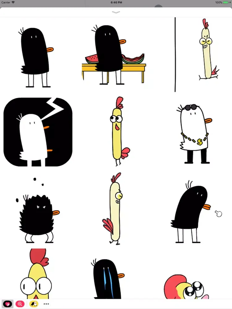 Funny Chicken and Bird iPad  Screenshots