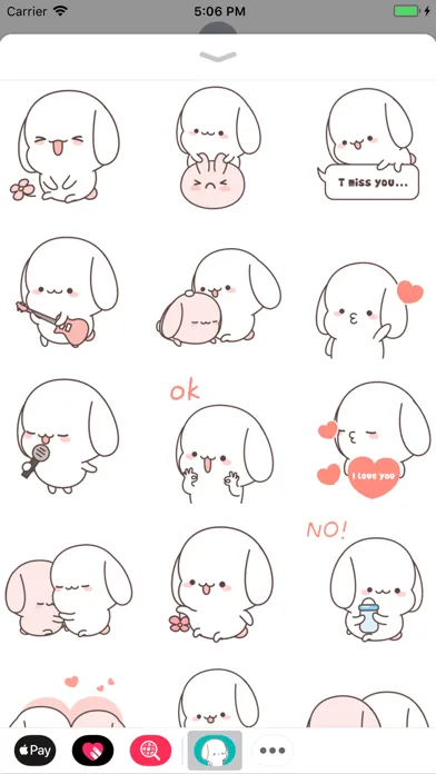 Chubby Dog Animated Stickers سکرین شاٹس