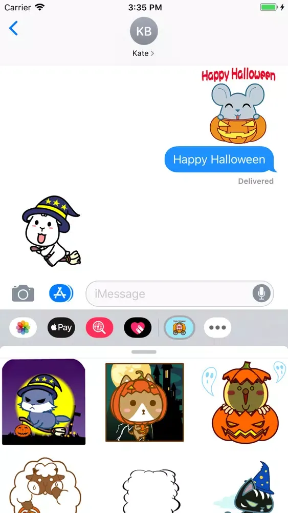 Pet and Halloween Animated Screenshots