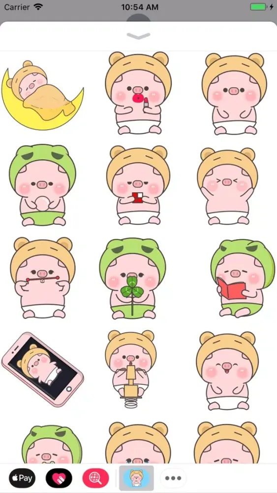 Pinky Pig Animated Stickers 2 Screenshots