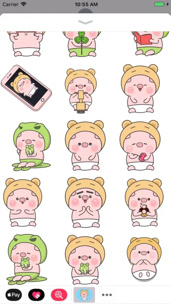 Pinky Pig Animated Stickers 2 Screenshots