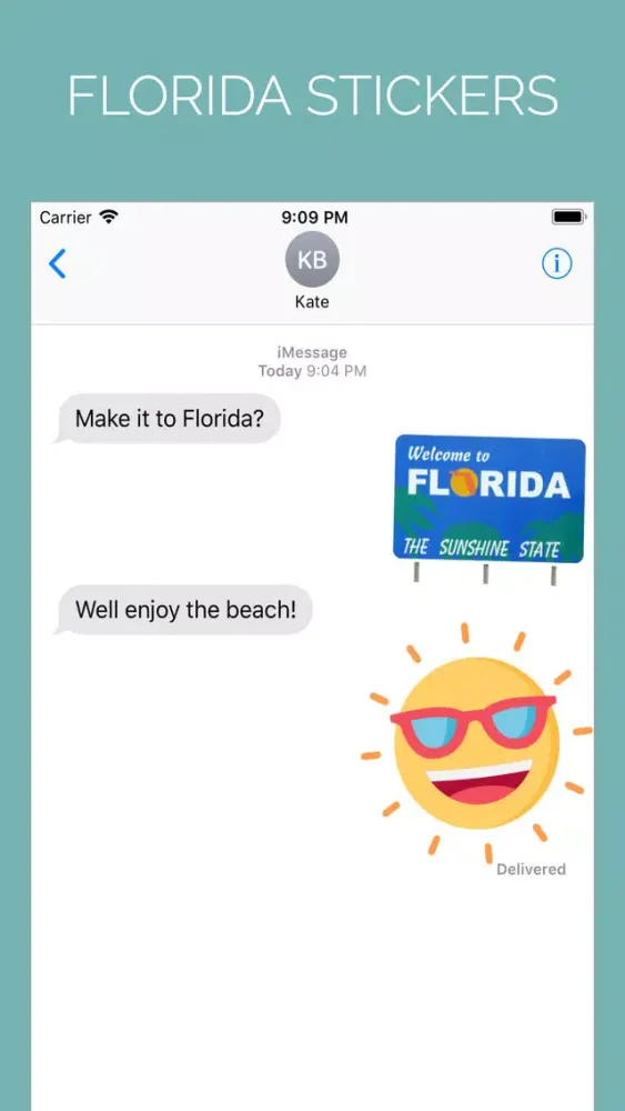 Florida Sticker Pack Ekran Görüntüleri