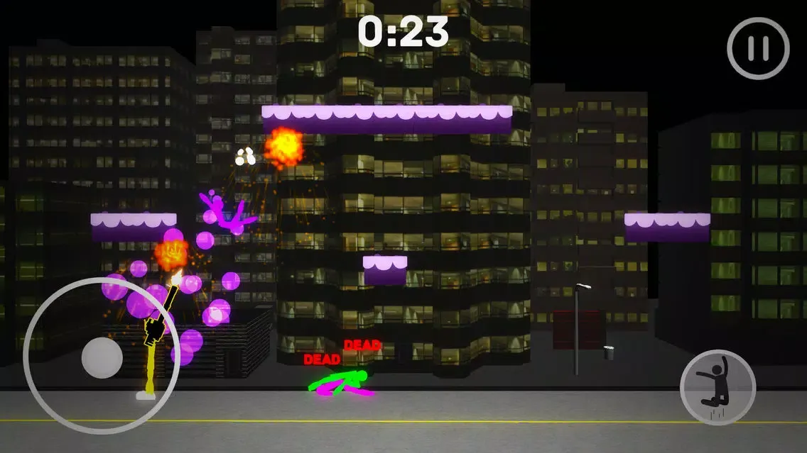 ภาพหน้าจอของ Stickman Fight 3D