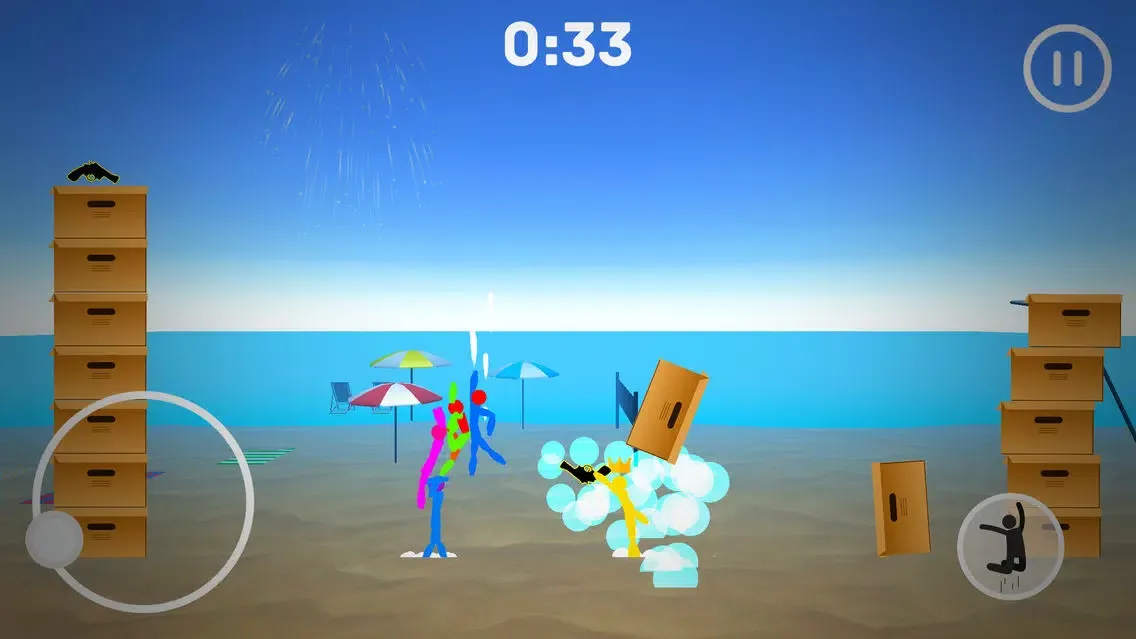 ภาพหน้าจอของ Stickman Fight 3D
