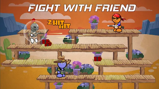 Capturas de tela do Gun Fight Online:Stick Bros