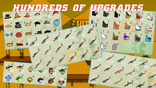 Capturas de tela do Gun Fight Online:Stick Bros