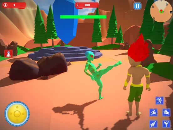 Superhero Fight-Alien Attack iPad  سکرین شاٹس