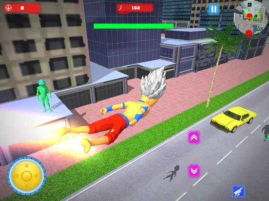 Superhero Fight-Alien Attack iPad  سکرین شاٹس