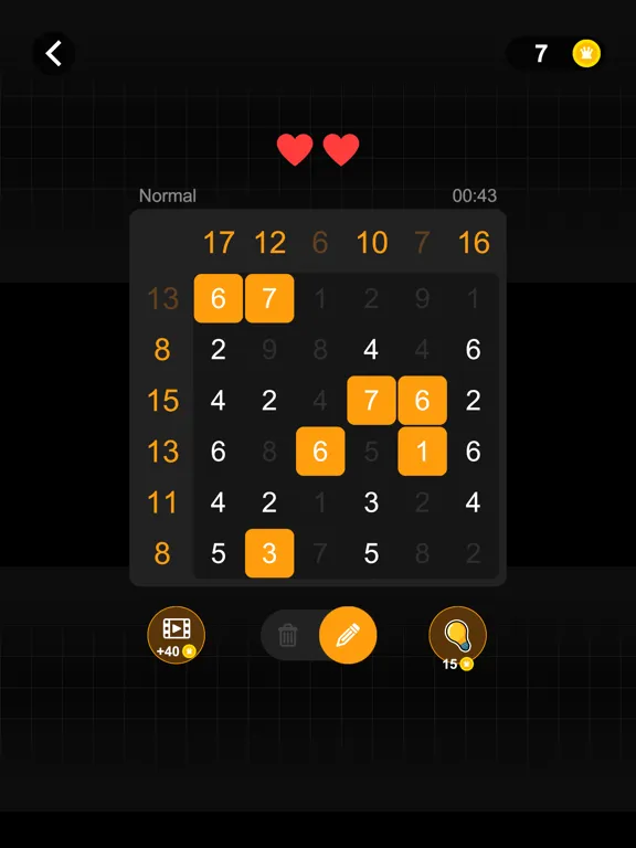 Math Sum Puzzle iPad  Ekran Görüntüleri
