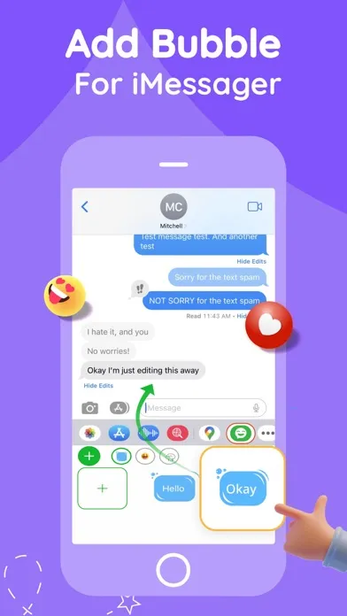 Personal Sticker Maker for App Screenshots