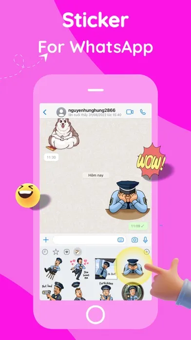 Personal Sticker Maker for App Screenshots