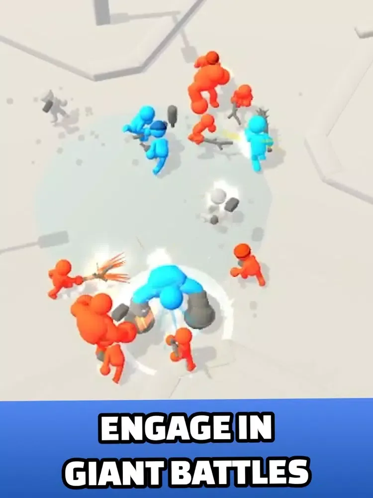 Stick Fight: Street Edition iPad  스크린샷