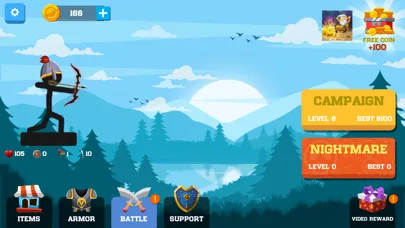 Screenshot di Archer Master- Stickman War io