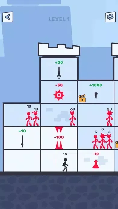 Capturas de tela do Stickman Strike