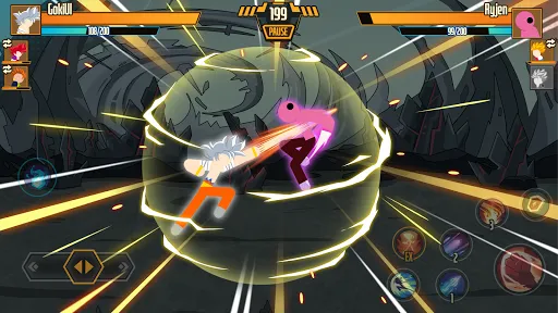 Zrzuty ekranu Stickman Dragon Fight - Super 