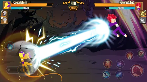 Zrzuty ekranu Stickman Dragon Fight - Super 