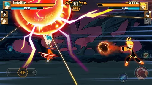 Zrzuty ekranu Stickman Dragon Fight - Super 
