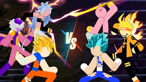 Zrzuty ekranu Stickman Dragon Fight - Super 