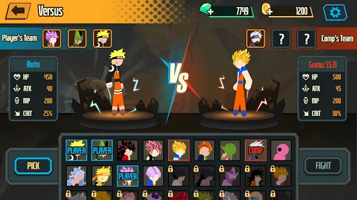 Zrzuty ekranu Stickman Dragon Fight - Super 
